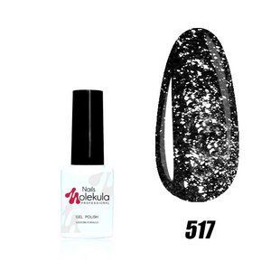 Nails Molekula Gel polish Diamond, 517, 6 мл &mdash; гель-лак для нігтів з шимером