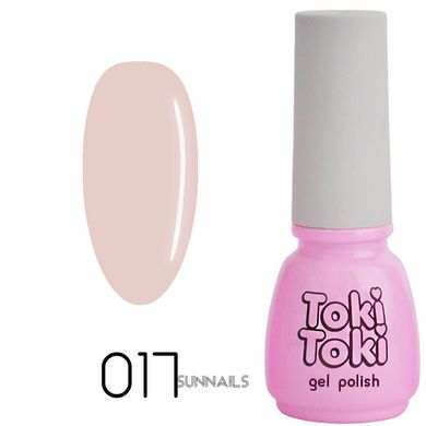 Toki-Toki Gel polish, 017, 5 мл — гель-лак для нігтів