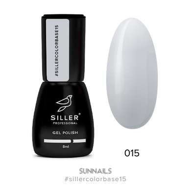 Siller Color Base, 15, 8 мл — кольорова база для гель-лаку