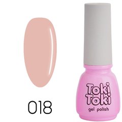 Toki-Toki Gel polish, 018, 5 мл — гель-лак для нігтів