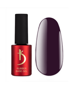 Kodi Professional Color Rubber Base Gel, Eggplant, 7 мл &mdash; кольорова каучукова база для гель-лаку