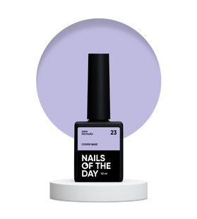 NAILSOFTHEDAY Cover base NEW Formula 23, 10 мл &mdash; камуфлююче базове покриття для нігтів