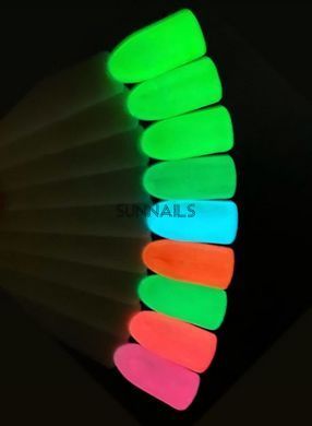 Nails Molekula Gel polish Disco collection, D01, Miami beach, 6 мл &mdash; люмінісцентний гель-лак для нігтів, який світиться в темряві