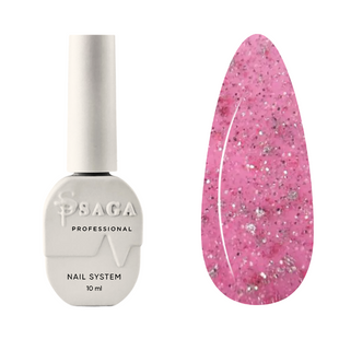 SAGA Professional Sugar Base, 05, 10 мл &mdash; база для гель-лаку з шимером