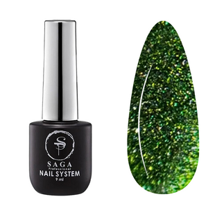 SAGA Professional Cat Chameleon gel polish, 13, 9 мл &mdash; гель-лак з ефектом котяче око хамелеон