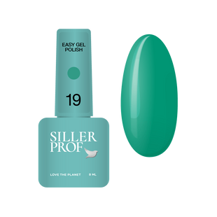 Siller Easy Gel 19, 8 мл &mdash; однофазний гель-лак для нігтів 3-в-1