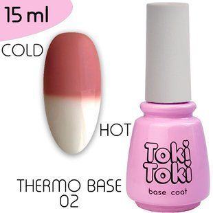 Toki-Toki Thermo Base, TB02, 15 мл &mdash; термо-база для гель-лаку