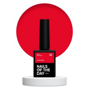 NAILSOFTHEDAY Cover Base New Formula, 32, 10 мл &mdash; камуфлююча база для гель-лаку