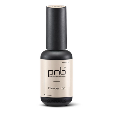 PNB Powder Top, 8 мл — матовий топ для гель-лаку