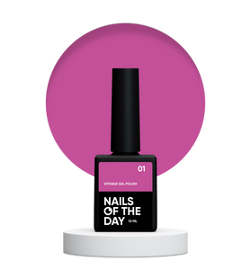 NAILSOFTHEDAY Vitrage gel polish, 01, 10 мл &mdash; вітражний гель-лак для нігтів