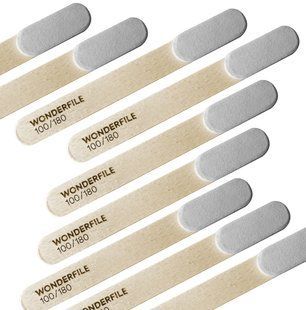 Wonderfile Пилочка-баф, 100/180 грит, 25 шт