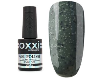 OXXI gel polish, Granite, 06, 10 мл — гель-лак для нігтів з чорними крапками