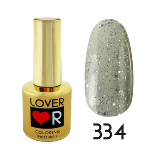 LOVER gel polish 334, 9 мл &mdash; гель-лак для нігтів