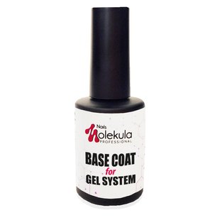 Nails Molekula Base for gel system, 12 мл — база для гелю