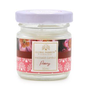 Масажна свічка Global Fashion, Peony, 30 мл