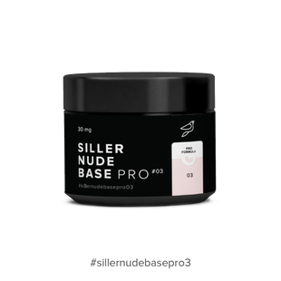 Siller Nude Pro Base, 03, 30 мл &mdash; нюдова база для гель-лаку
