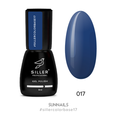 Siller Color Base, 17, 8 мл — кольорова база для гель-лаку